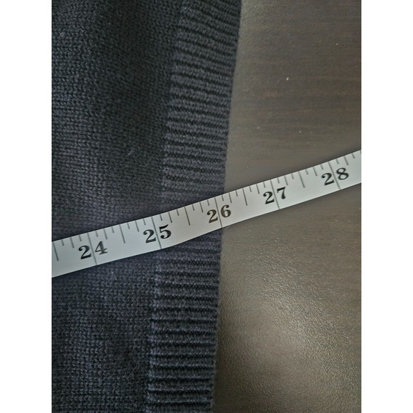 Black Southwestern Fringe Shawl Collar Sweater Boho Western S/M Boho Western - Picture 4 of 6